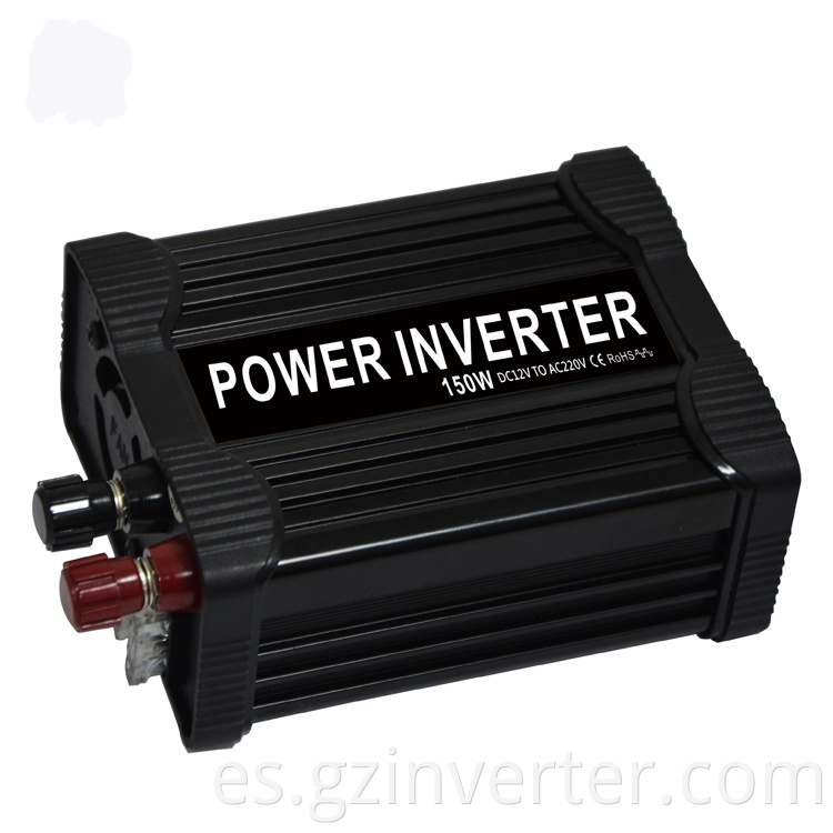 Mini Car Camping Inverter Precio al por mayor 150W DC a AC110V/220V Inversor popular para inversor de energía doméstica